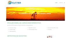 Desktop Screenshot of cutterllc.com